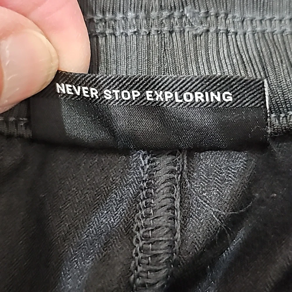 Women's The North Face Gray Aphrodite 2.0 Running Pant Gorpcore Athletic Sz LG - Picture 9 of 16